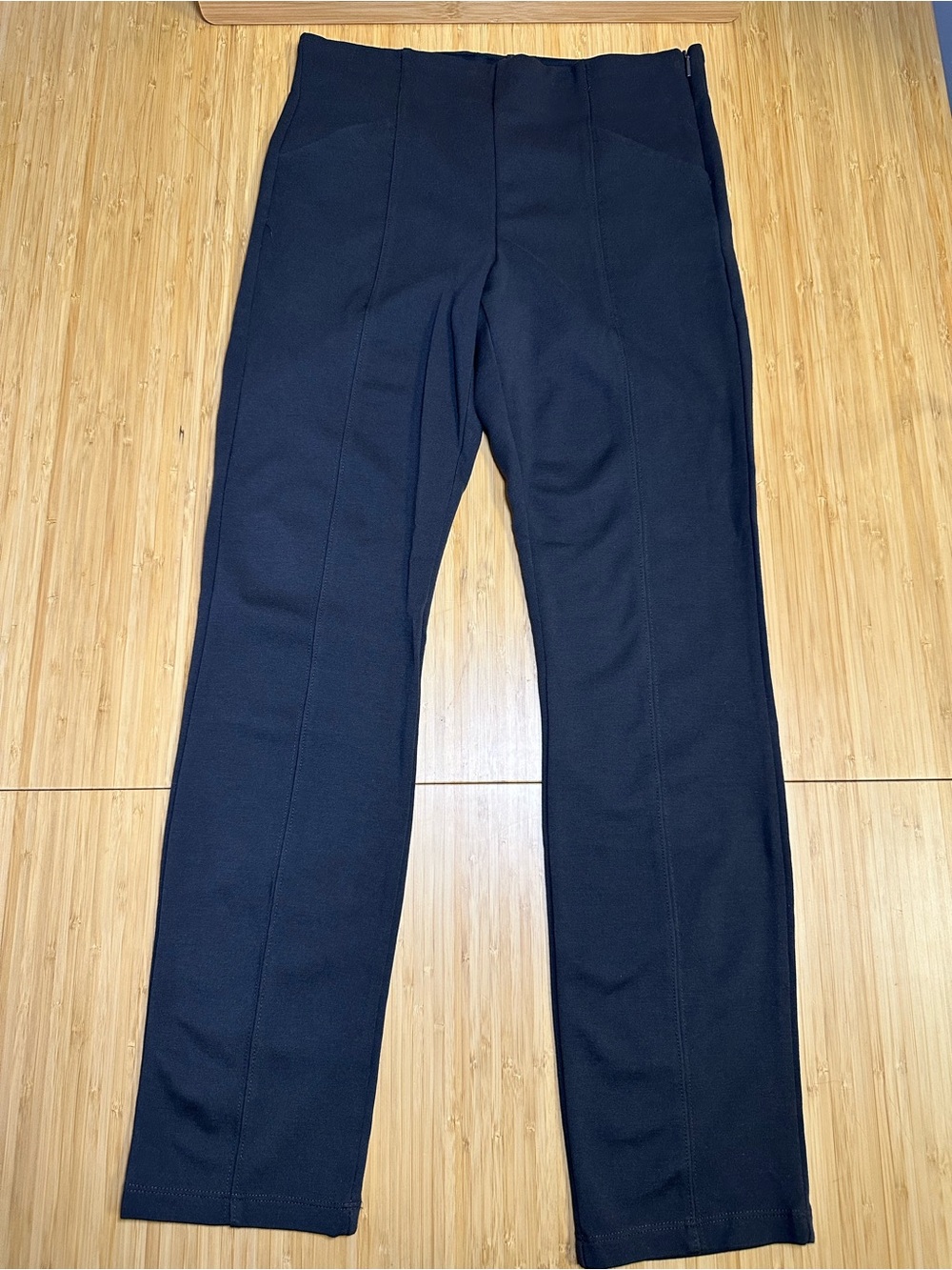 Athleta Women’s Black Stretch Straight-Leg Pants 2P